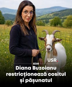 Diana Buzoianu forțează noi restricții sub pretext european – iar România riscă să plătească cu economia rurală pentru o implementare rigidă a politicilor UE