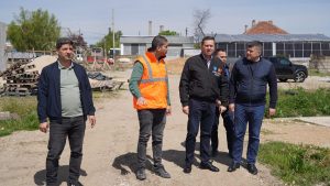 Corneliu Stefan-Presedintele CJDambovita:In vizita la Titu pentru verificarea proiectelor aflate in desfășurare
