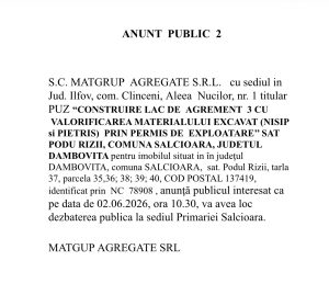 Matgrup Agregate SRL-Anunt Publicitate