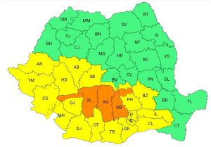 Bogdan Tița-Primarul comunei Ulmi- ATENȚIE! Meteorologii au emis COD PORTOCALIU