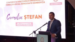Alexandru Iorga-Primarul orașului Găești: Astăzi am participat la Conferința Județeană a Organizației Femeilor Social Democrate Dâmbovița.