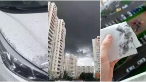 VIDEO: A plouat cu petrol peste Moscova după cel mai amplu atac al Ucrainei