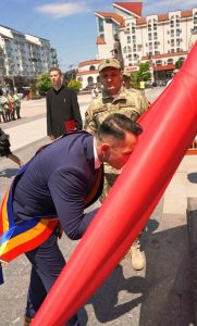 Cristian Daniel Stan-Primarul Municipiului Târgoviște: Ziua drapelului internațional