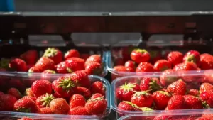 Alertă privind căpșunile din supermarket. Cercetătorii au găsit reziduuri de pesticide în aproape 9 din 10 probe testate
