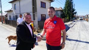 Corneliu Ștefan-Președintele CJDâmbovița: Astăzi am făcut o vizită de lucru pe teren în Șotânga, Vulcana Pândele și Brănești pentru a vedea stadiul lucrărilor pe DJ 712