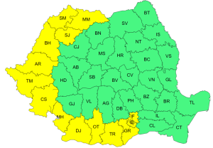 Meteorologii anunță caniculă în toată țara, cu temperaturi de până la 37 de grade ziua și 22 de grade noaptea, în acest weekend. Avertizări de furtuni și ploi, la munte.
