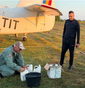 Alexandru Iorga-Primarul orașului Găești: Dezinsecție aviochimică pe întreaga suprafață a orașului Găești!