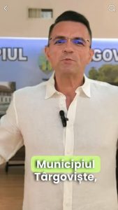 Cristian Daniel Stan-Primarul Municipiului Târgoviște: Din nou pe Locul 1 în clasamentul care include cele 7 județe din Regiunea de Dezvoltare Sud-Muntenia!