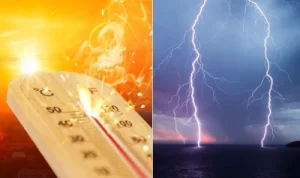 Avertisment ANM – Vremea se întoarce brusc: de la 37 de grade la vijelii, grindină și o răcire de peste 10 grade